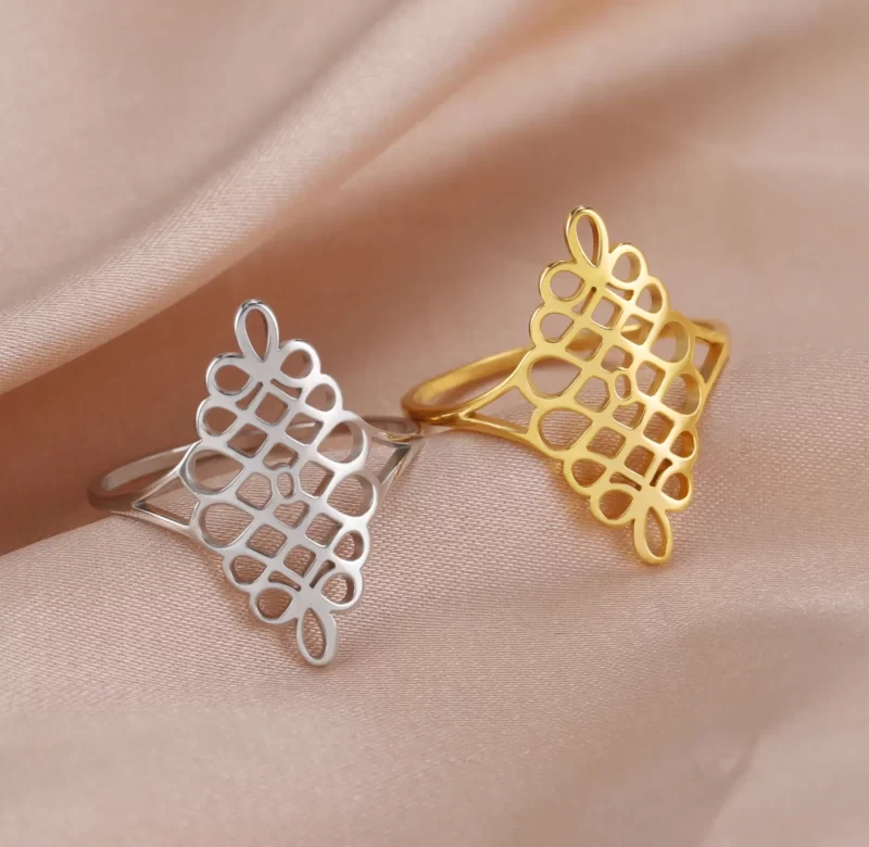 Keltský prsten z nerezové oceli | Minimalistický šperk