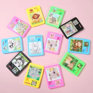 Dětské zvířecí puzzle pro zábavu a rozvoj dětí | dětské skládačky 12 ks
