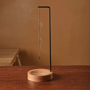 Elegantní dřevěný stojan na vonné tyčinky a aroma dekorace | aroma stojánek