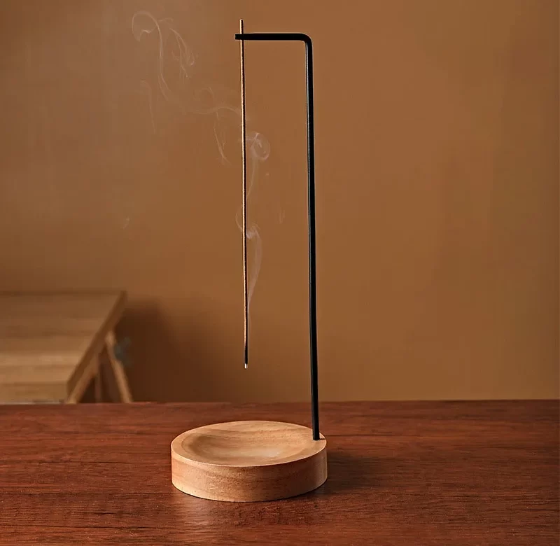 Elegantní dřevěný stojan na vonné tyčinky a aroma dekorace | aroma stojánek