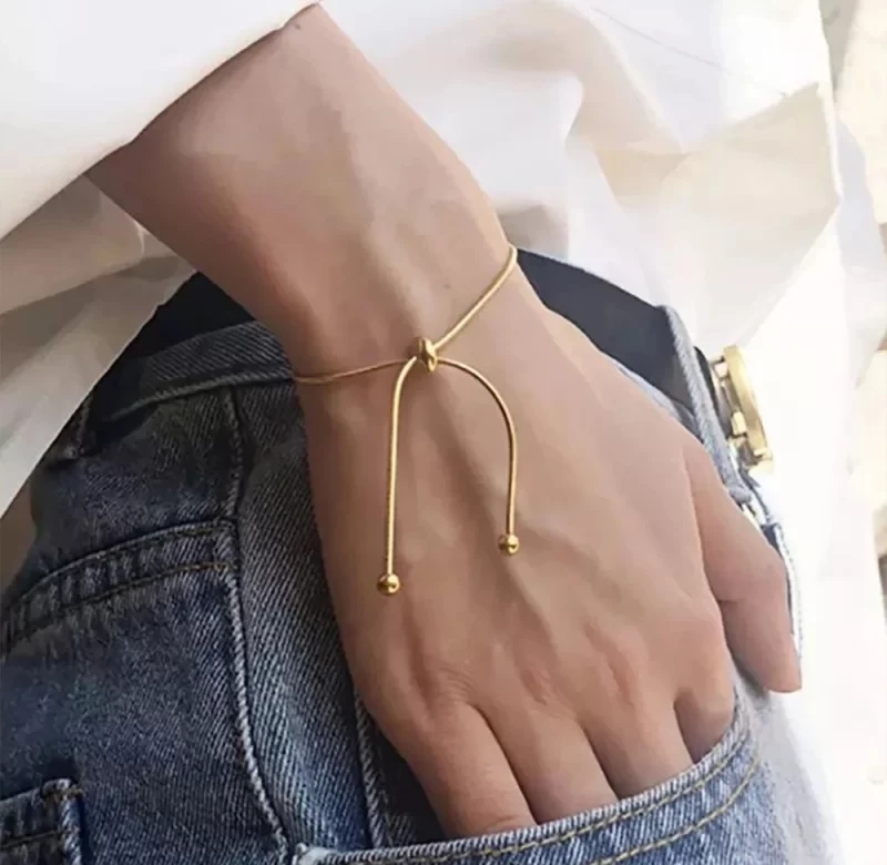 Stylový nastavitelný hadí náramek | luxusní šperk