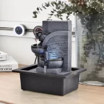 Stolní vodní fontána pro feng shui a relax | vnitřní fontána, dekorace