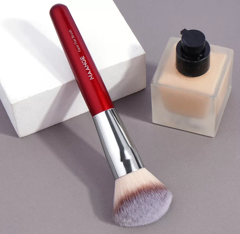 Štětec na líčení s měkkými štětinami | kosmetický štětec, štětec na make up