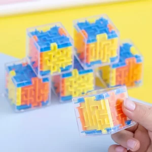 3d hlavolam kuličkové bludiště | dárková hračka 10 ks