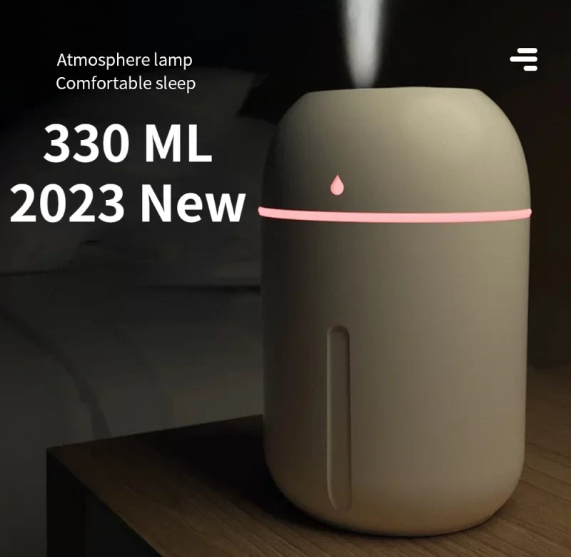 Usb aroma difuzér s tichým provozem pro domov | aroma difuzér, usb zvlhčovač