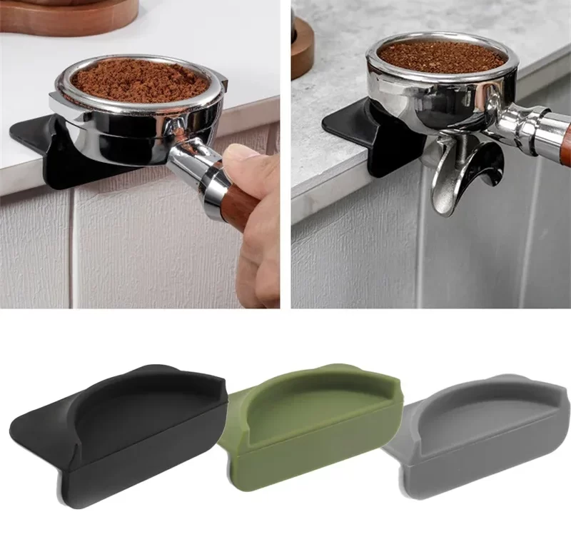 Protiskluzová rohová podložka pod tamper | tampovací podložka, baristická podložka