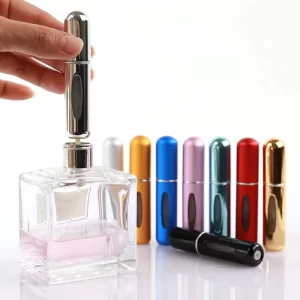 Plnitelný cestovní rozprašovač parfémů mini 5ml | plnitelný rozprašovač