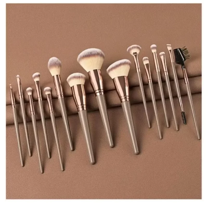 Makeup sada štětců na obličej a oči pro dokonalý vzhled | štětce na makeup, sada štětců