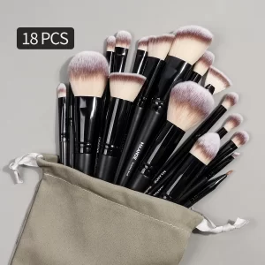 Sada štětců na makeup | kosmetické pomůcky 18+1 ks