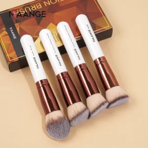Sada štětců na líčení pro pudr a make up | kosmetické potřeby 4+1 ks