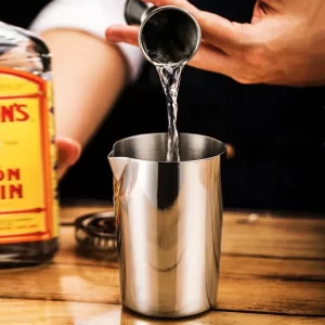 Koktejlový šejkr na drinky z nerezu 500 ml | barové potřeby, šejkr na koktejly