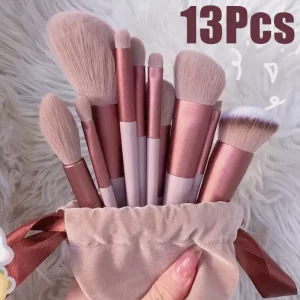 13dílná sada štětců pro jemné líčení očí a tváře | štětec na make up, sada štětců