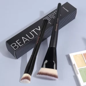 Sada štětců na makeup a konturování pod oči | kosmetické pomůcky 2+1 ks