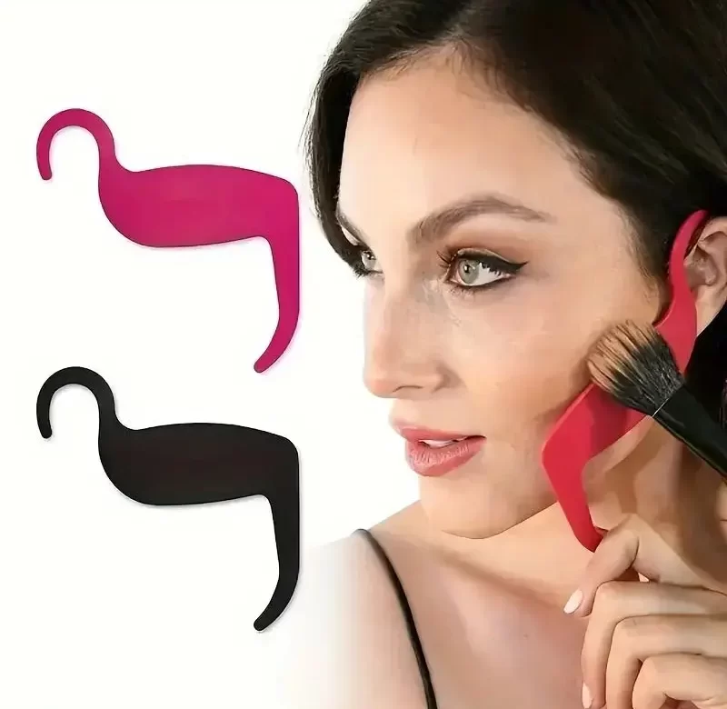 Tvarovací šablona na obočí a líčení tváří | makeup šablona, konturovací pomůcka