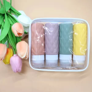 Cestovní silikonové lahvičky 100 ml na kosmetiku | prázdné obaly