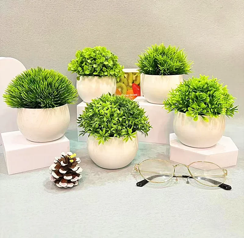 Elegantní umělá bonsai pro stolní dekoraci | květinová dekorace