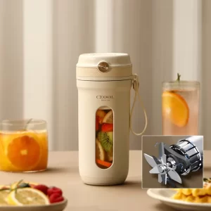 Přenosný mini mixér na smoothie a ovoce | kuchyňské přístroje 2 ks