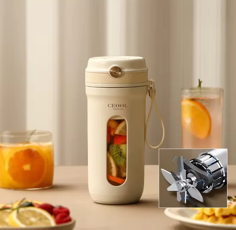 Přenosný mini mixér na smoothie a ovoce | kuchyňské přístroje 2 ks