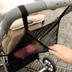 Síťová závěsná taška na kočárek s velkou kapacitou | síťka na kočárek, organizér na kočárek