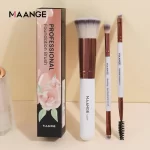 Sada štětců na makeup | kosmetické pomůcky 3+1 ks