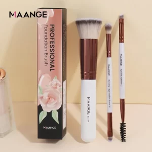 Sada štětců na makeup | kosmetické pomůcky 3+1 ks
