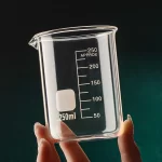 Skleněná odměrka s ryskou pro kuchyň i laboratoř | kuchyňská odměrka, skleněná odměrka