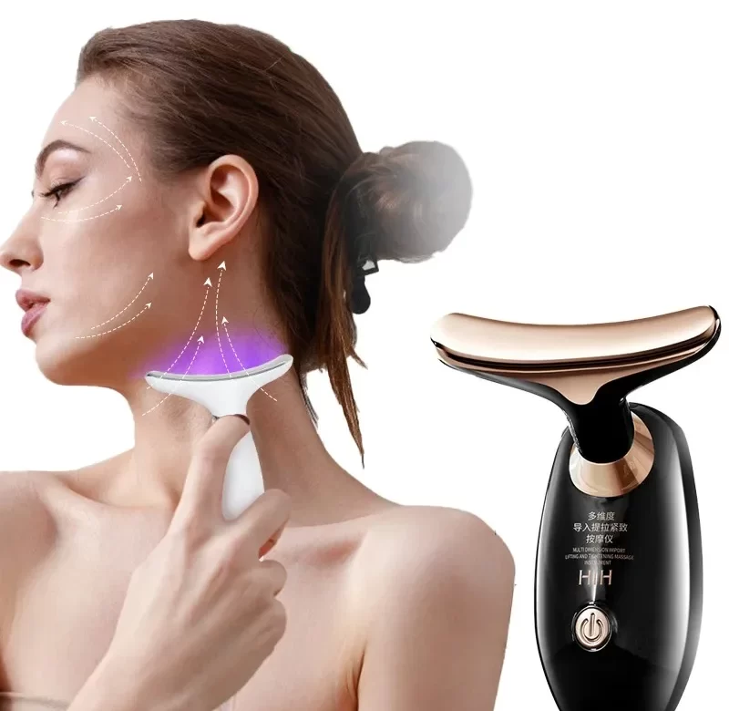 Masážní přístroj na zpevnění pleti | Vibrační přístroj na obličej a krk