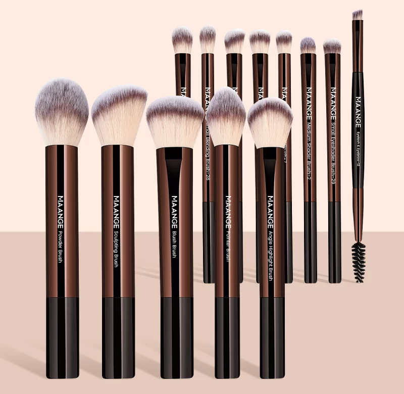 Sada štětců na makeup | kosmetické potřeby 13 ks