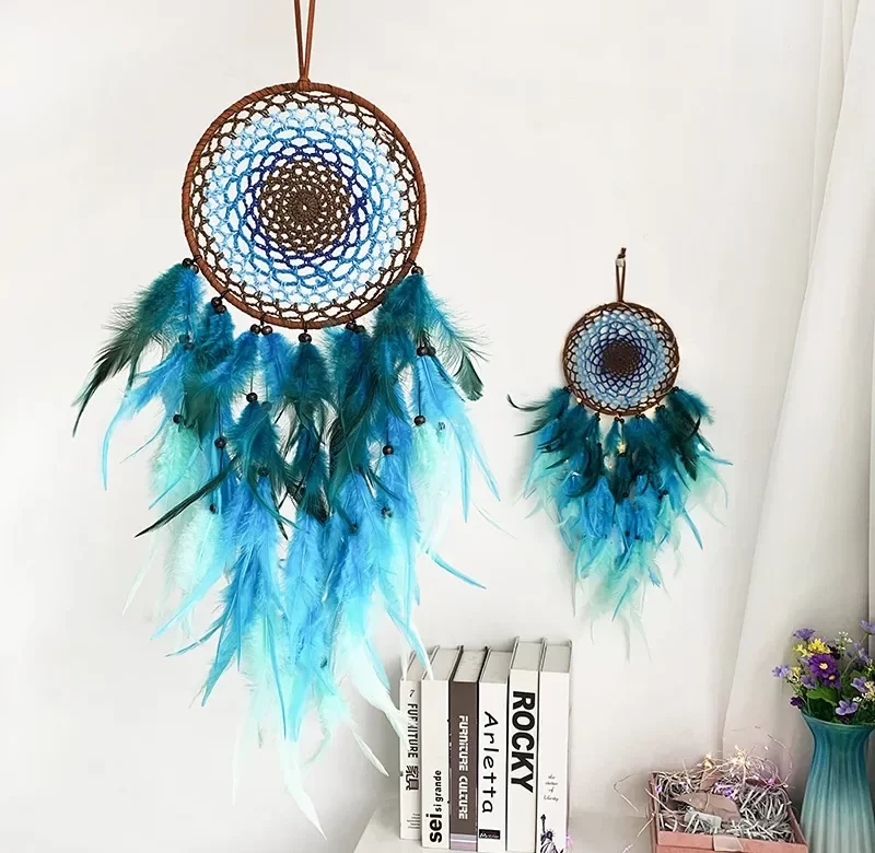 Svítící lapač snů pro děti a pokojovou dekoraci | lapač snů, svítící dekorace