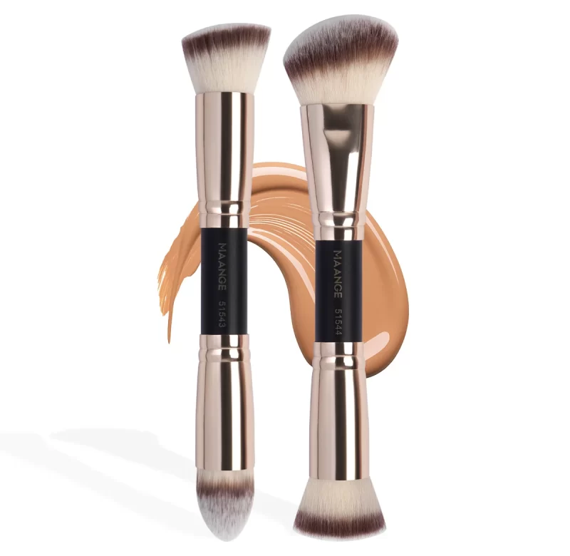 Štětec na makeup a korektor | kosmetické pomůcky 2 ks