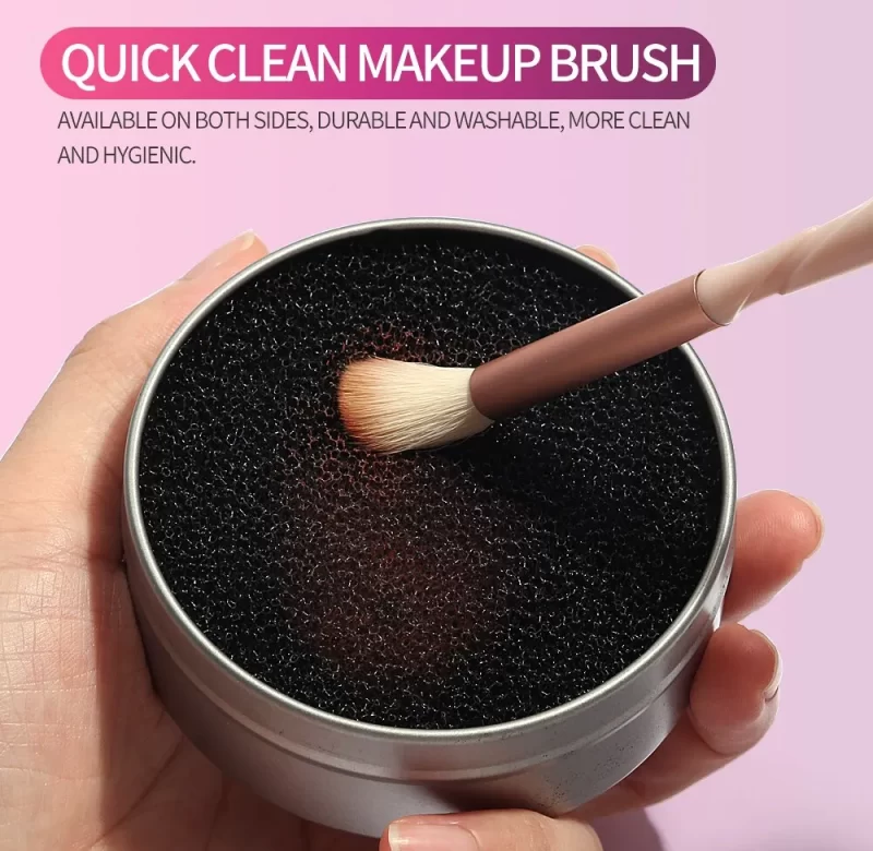 Čistič štětců pro suché čištění makeup houbiček | kosmetické příslušenství 1+1 ks