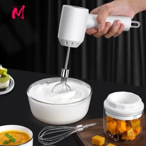 Bezdrátový elektrický ruční šlehač do kuchyně | elektrický mixér, ruční šlehač