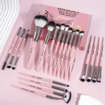 20dílná sada štětců na líčení pro dokonale hladký make-up | štětce na líčení, sada štětců
