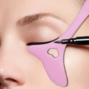 Šablona na linky a obočí pro dokonalý makeup | silikonová pomůcka, makeup šablona