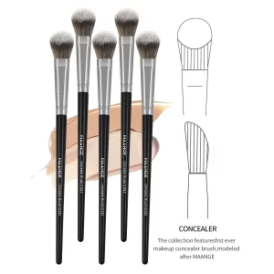 Sada štětců na makeup pro perfektní líčení | kosmetické pomůcky 5 ks