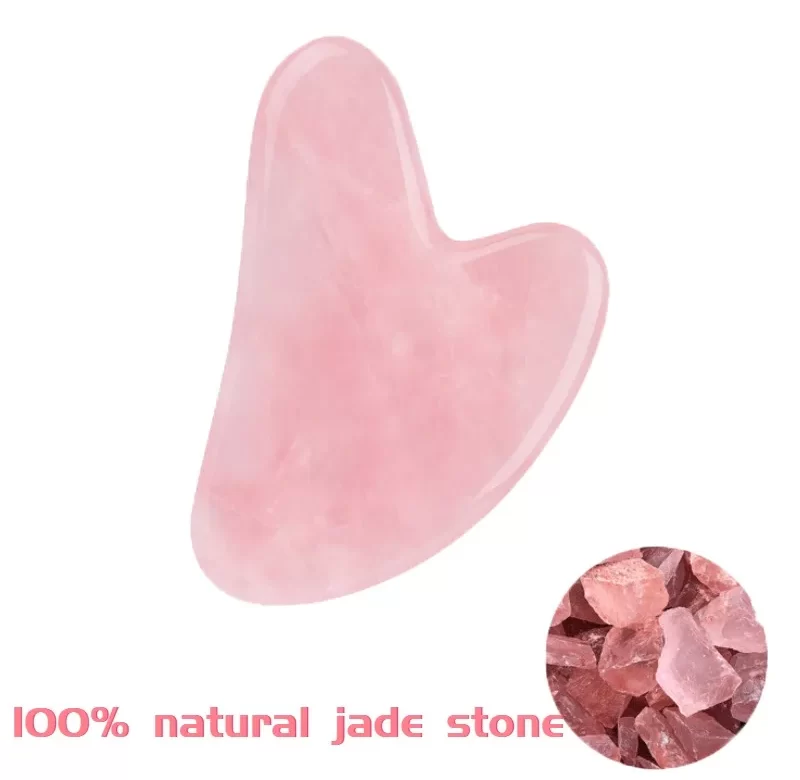 Gua sha masážní kámen pro obličej a krk | péče o pleť