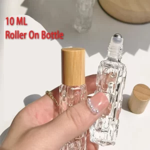 Cestovní roll on skleněná lahvička na éterický olej | kosmetické obaly
