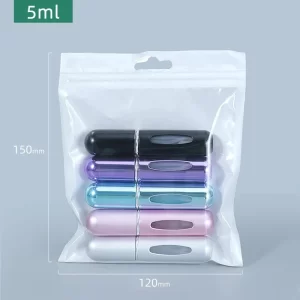 Plnitelný cestovní rozprašovač 5ml | lahvička na parfém 5 ks