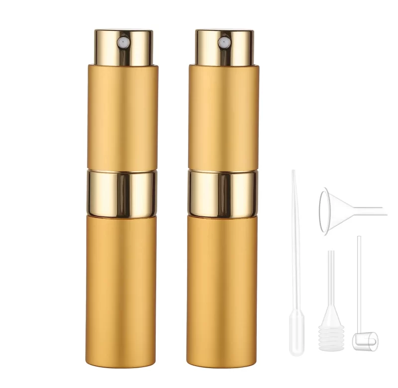 Cestovní plnitelný flakon na parfém 8ml s rozprašovačem | mini rozprašovač 2+4 ks