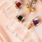 Plnitelný skleněný cestovní flakon na parfém 50 ml | lahvička na parfém, prázdný rozprašovač