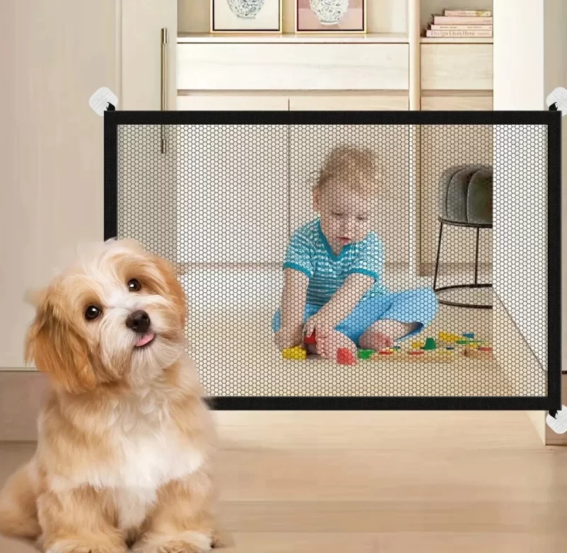 Přenosná dětská zábrana na schody a dveře | dětská zábrana, bezpečnostní branka