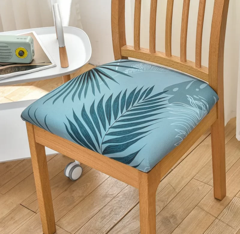 Elastický potah na sedák židle pro ochranu a design | potah židle, potah sedáku