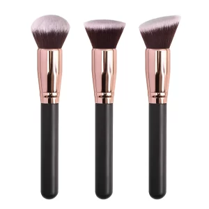 Štětec na makeup s jemnými vlákny pro pudr a tvářenku | kosmetický štětec, štětec na líčení