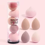 Houbičky na makeup sada | kosmetické pomůcky 5 ks