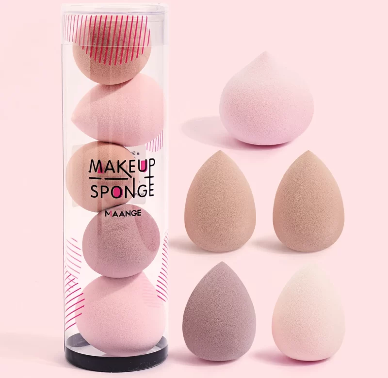 Houbičky na makeup sada | kosmetické pomůcky 5 ks