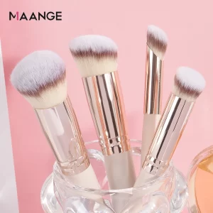 Sada štětců na líčení pro dokonalý makeup | kosmetické pomůcky  4 ks