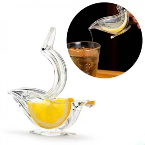 Ruční lis na citron a ovoce do kuchyně ve tvaru ptáčka | ruční odšťavňovač, mini lis