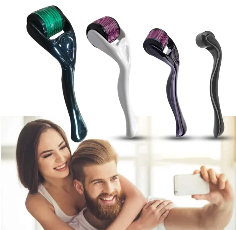 Derma váleček pro růst vousů a regeneraci pleti | kosmetický roller