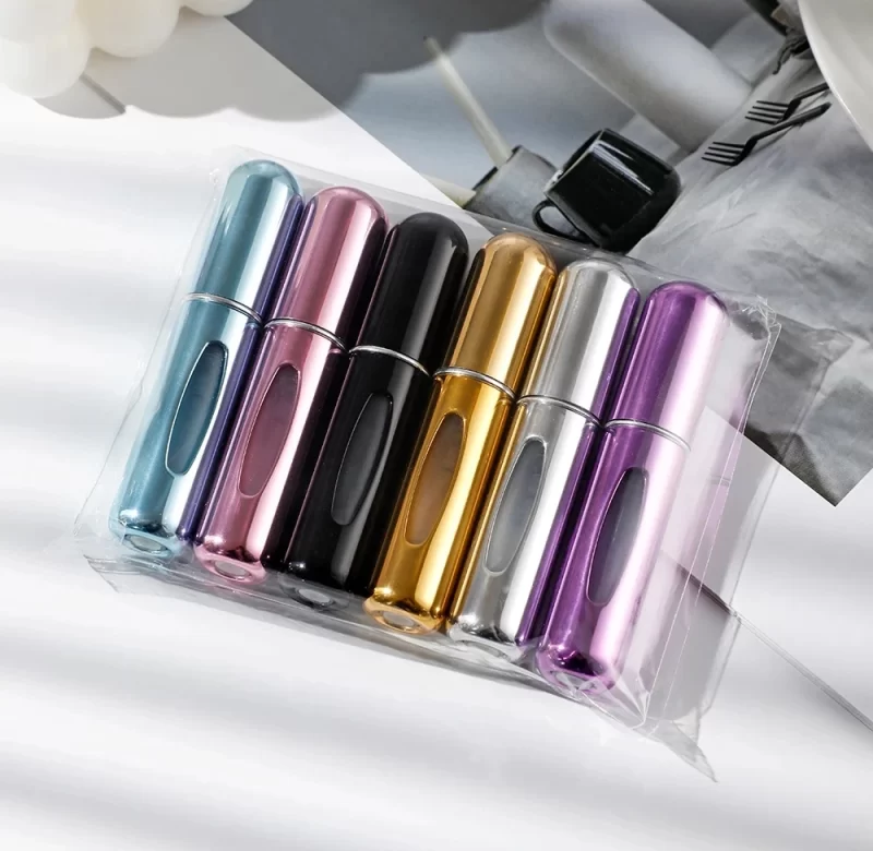 6 ks cestovních lahviček na parfém s rozprašovačem | kapesní flakon