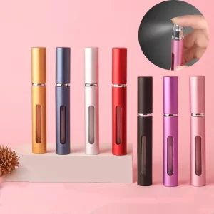 Plnitelný cestovní rozprašovač mini 5ml | flakon, kosmetická lahvička